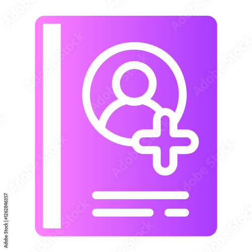 Enrollment gradient icon