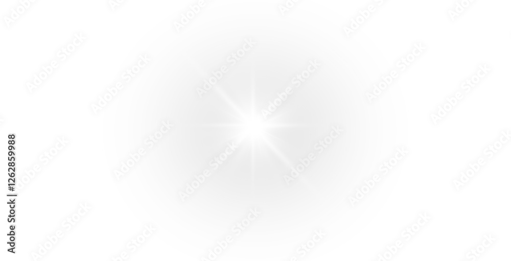 Shining Starburst with Sparkling Light Effects, Glowing Rays, Transparent Flares, Glitter Dust, and a Magical Abstract Glow in a Beautiful Golden Background, Creating a Stunning Illumination and Fanta