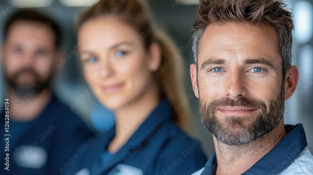 Friendly and professional call center agent providing excellent customer service and support in a corporate office workspace Friendly and professional call center agent providing excellent customer service and support in a corporate office workspace