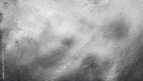 halftone abstract texture overlay with black dots on white background for retro graphic design or vintage print effect

