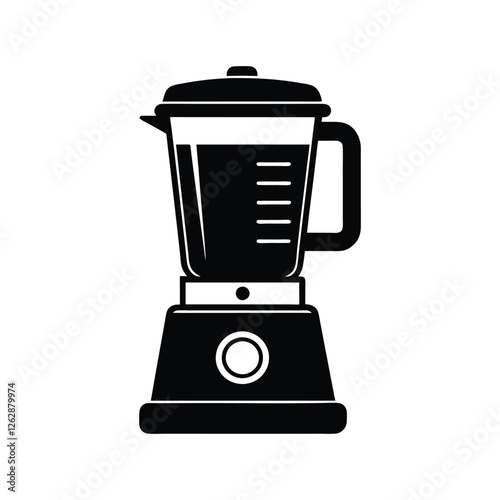 blender machine vector illustration