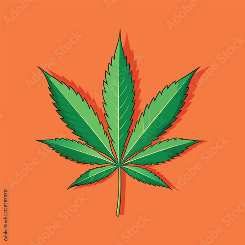 cannabis leaf 