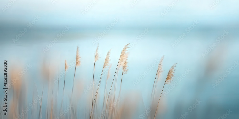 coastal grass, with the muted colors of the grass blending with the soft blue of the sea and the sky above, creating a peaceful landscape coastal grass, with the muted colors of the grass blending with the soft blue of the sea and the sky above, creating a peaceful landscape