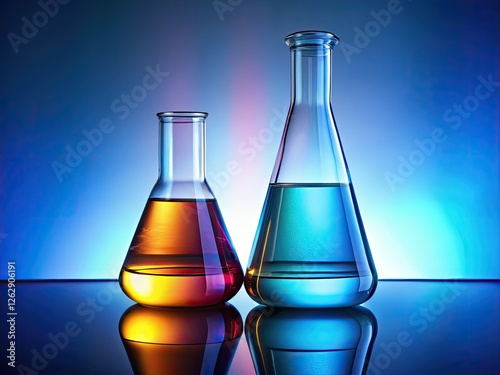 Clean, isolated PNGs of lab equipment: beakers, flasks, pipettes, petri dishes, for biology, chemistry, and medical research.