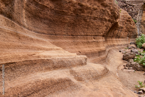 Canyon auf Gran Canaria. Barranco de las Vacas photo