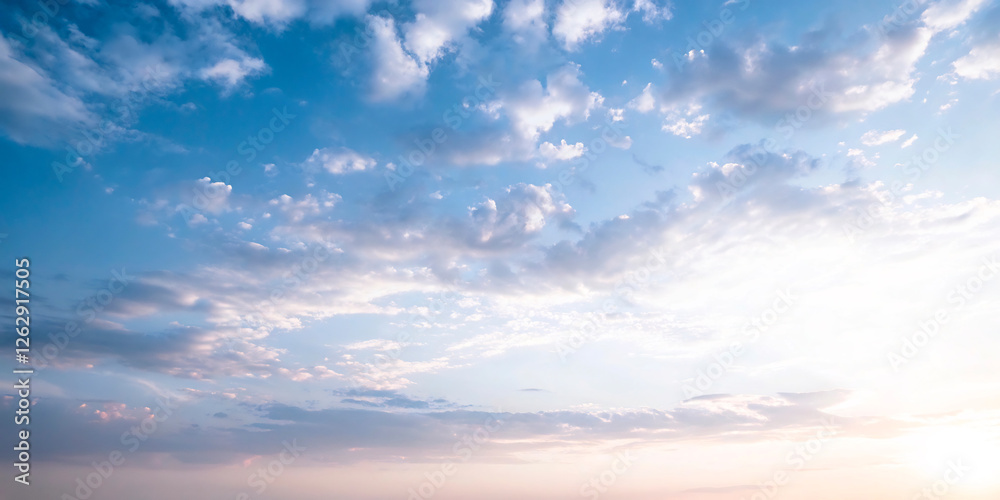 Obraz premium blue sky with clouds