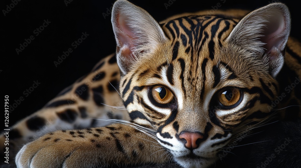 Fototapeta premium close-up thai domestic cat.