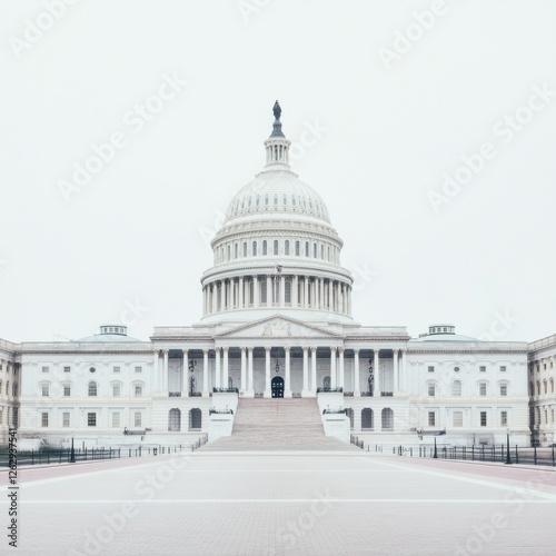 Majestic Capitol Building in Washington D.C.