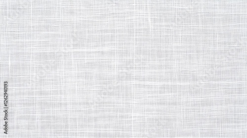 Realistic white linen texture rustic flax linen burlap textile canvas fabric background wallpaper