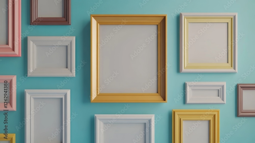 Realistic photo frame isolated on transparent background Realistic photo frame isolated on transparent background