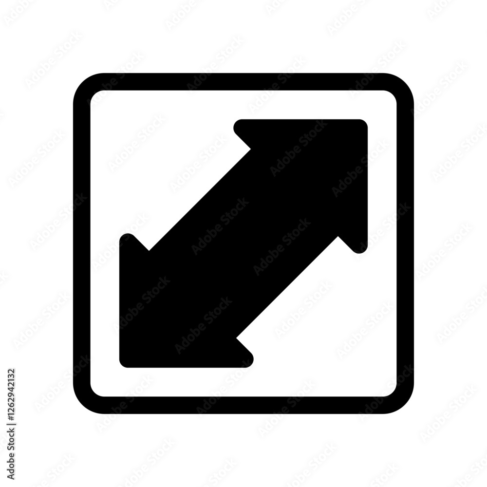 Minimalist Downward and Upward Arrows Icon in Monochrome Design Minimalist Downward and Upward Arrows Icon in Monochrome Design