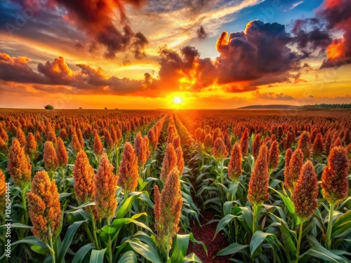 Biofuel's promise meets artistic vision in surreal, sweet sorghum photography.