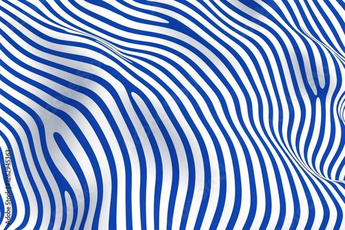 Abstract wavy striped pattern photo