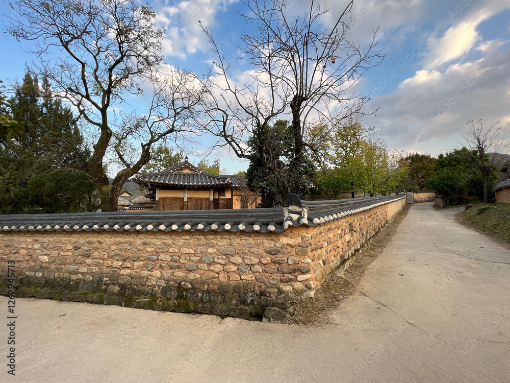 Housing at Andong Hahoe Folk Village