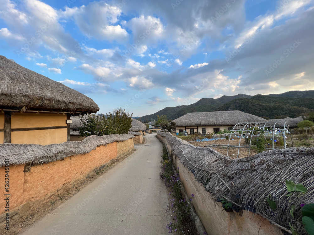 Housing at Andong Hahoe Folk Village