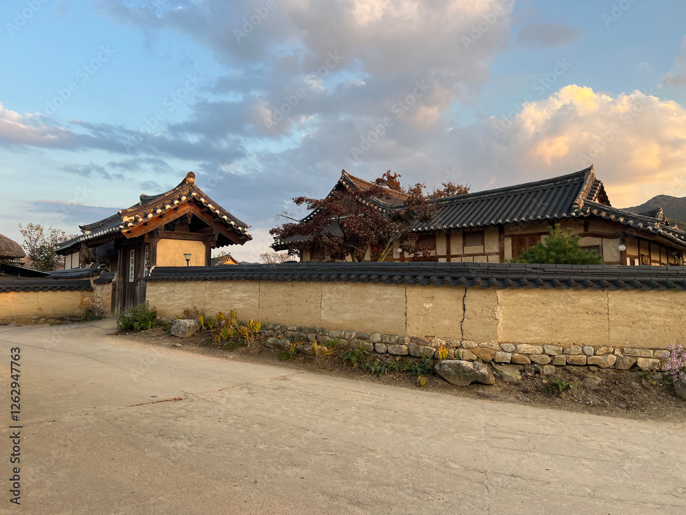 Housing at Andong Hahoe Folk Village