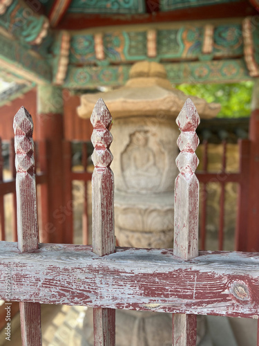 Obraz na płótnie Bulguksa Buddhist temple in Gyeongju, South Korea w salonie