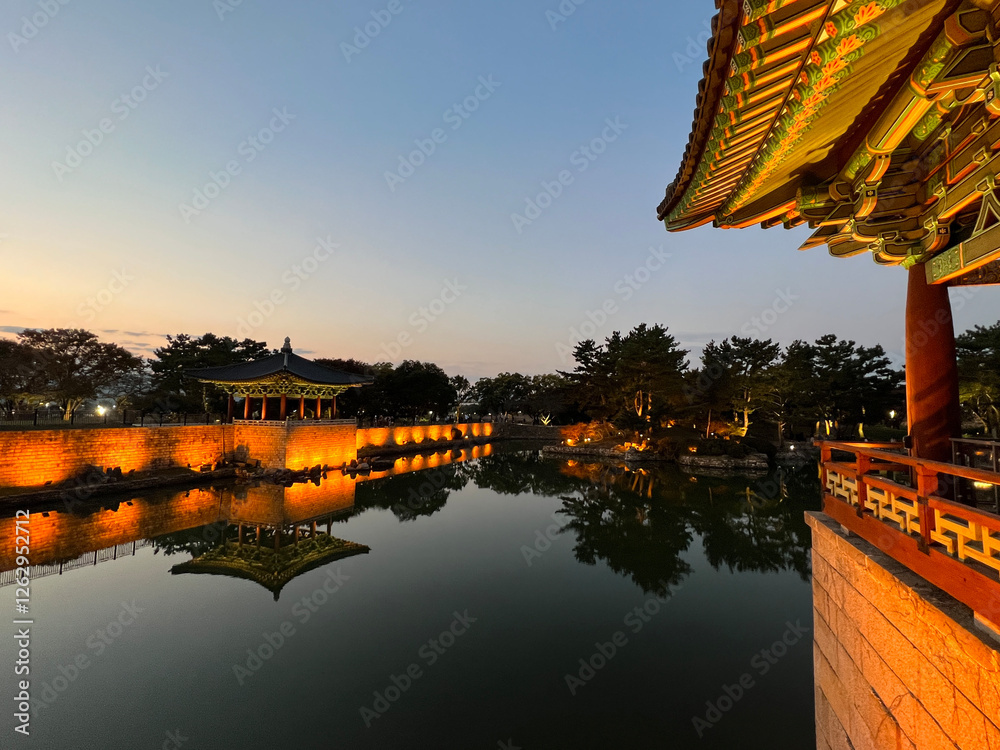 Donggung palace and wolji pond