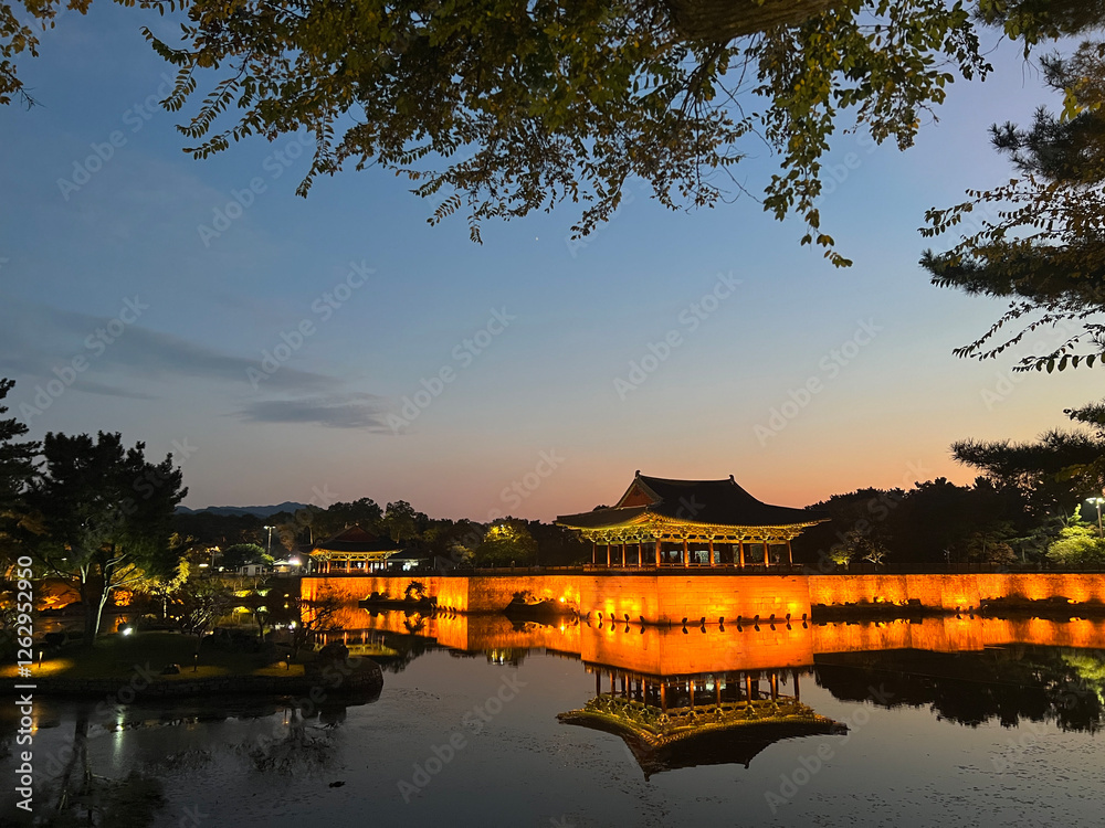 Donggung palace and wolji pond