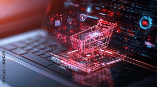 Ai-powered e-commerce digital shopping revolution in retail