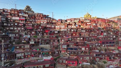 Landscape of Seda Wuming Larong Buddhist University photo