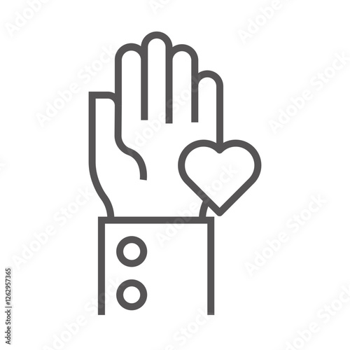 Volunteer Badge Icon Design