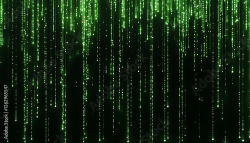 green binary code