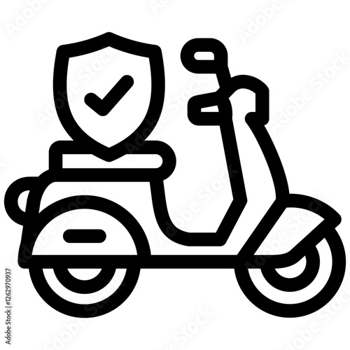 motorbike insurance icon