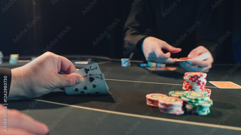 Casino poker play cards chips life Vegas winner chance club