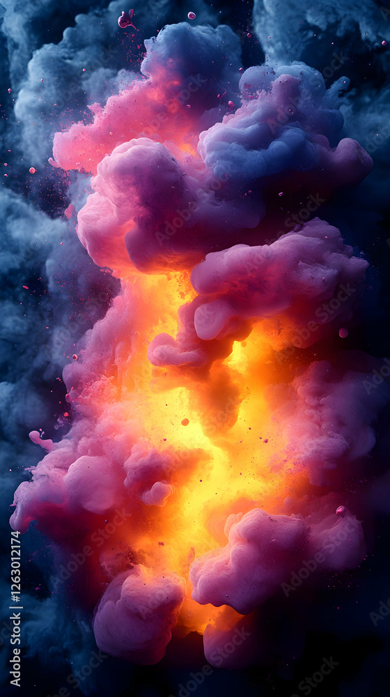 Abstract Colorful Explosion Abstract Colorful Explosion