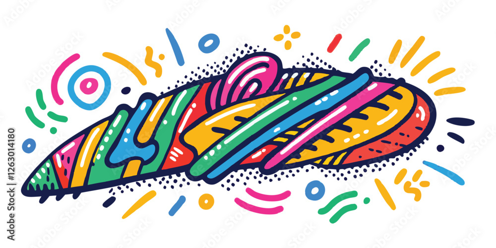 Crayon Doodle & Brush Stroke Vector Collection Crayon Doodle & Brush Stroke Vector Collection