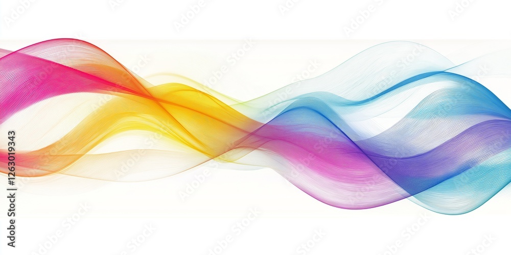 Colorful abstract background featuring flowing rainbow stripes and vibrant lines creating a dynamic and engaging visual experience for creative projects Colorful abstract background featuring flowing rainbow stripes and vibrant lines creating a dynamic and engaging visual experience for creative projects
