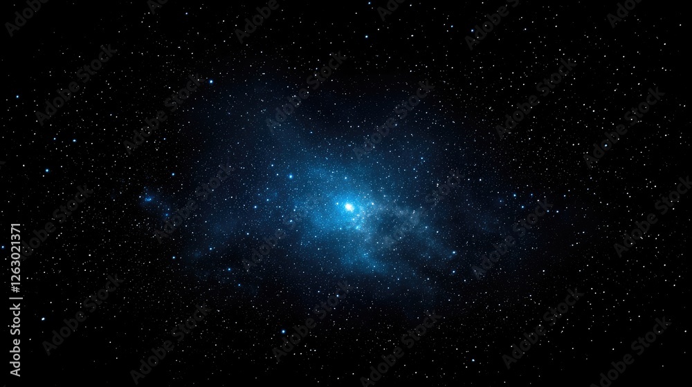 Fototapeta premium Cosmic Nebula in Deep Space. Possible use Astronomy Education