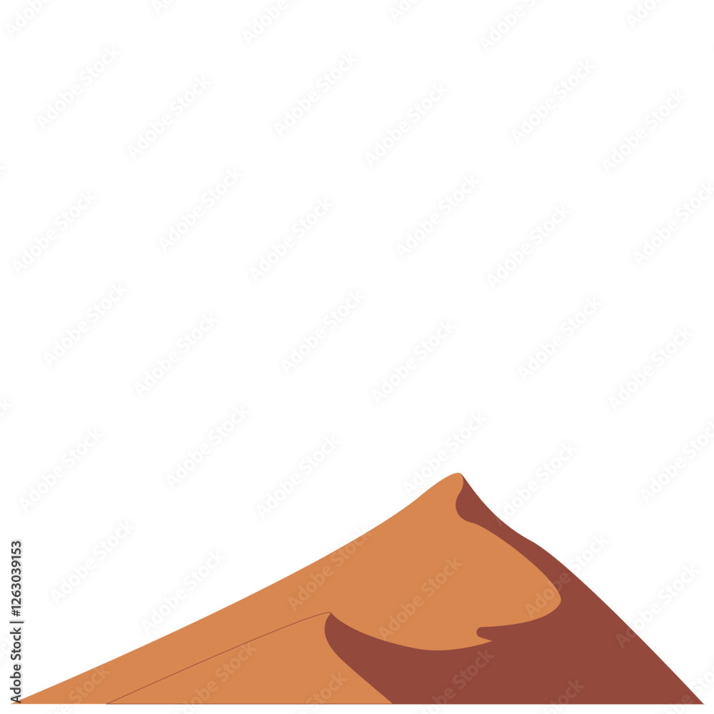 Fototapeta premium Desert Illustration