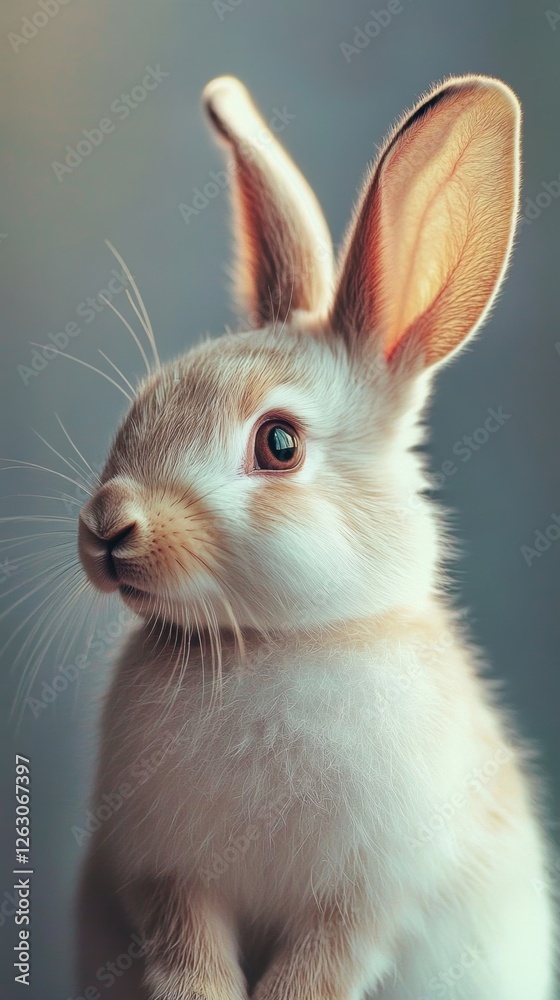 Obraz premium Beautiful Rabbit