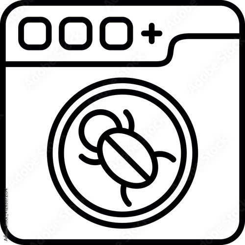 Website Bug Icon