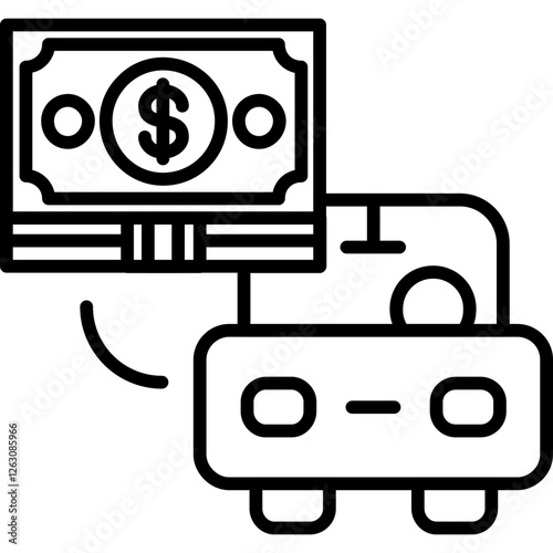 Cash Pay Icon