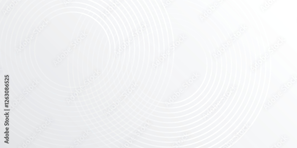 Fototapeta premium Vector white glowing geometric lines on gray background. Modern shiny abstract