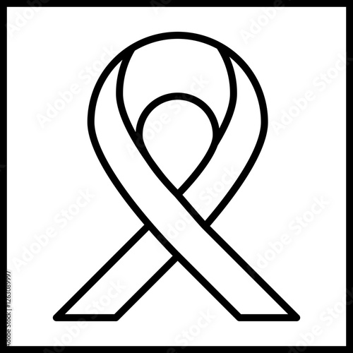Charity Ribbon Icon Design