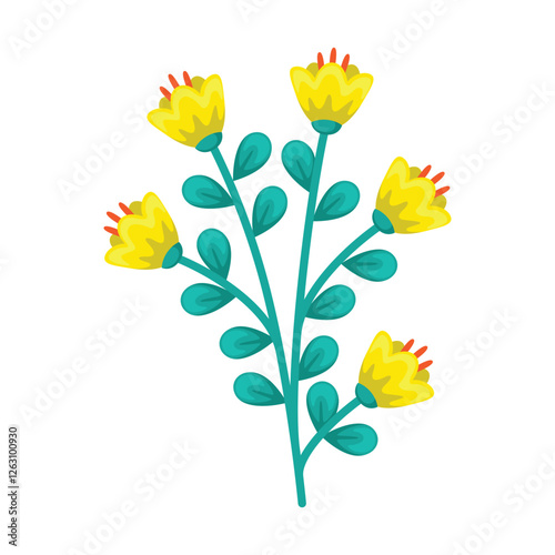 Flower icon design. Vector design