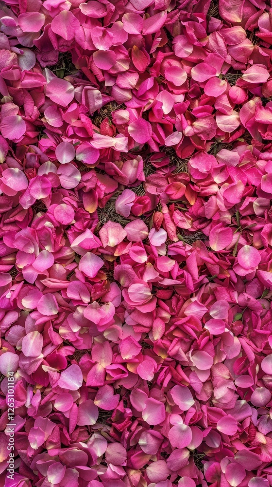 Fototapeta premium Pastel-colored rose petals create a soft and artistic floral wallpaper.
