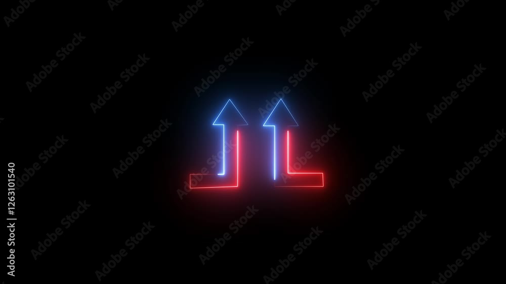 Leon line arrow Animation of a simple black arrow extending on chroma key background - 4K Stok video Leon line arrow Animation of a simple black arrow extending on chroma key background - 4K Stok video