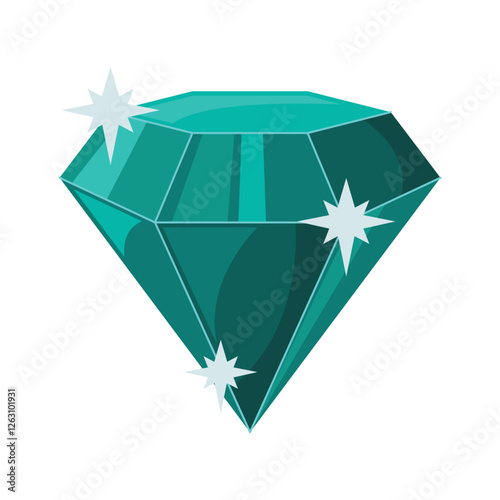 Diamond icon design. Vector design