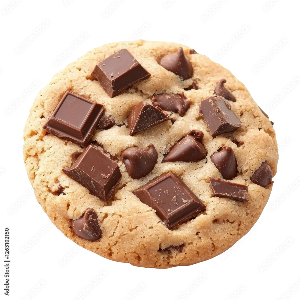 Delicious cho te chip cookie with chunks and chips, perfect for dessert or snack time. Indulge in its sweet, rich flavor and soft texture Delicious cho te chip cookie with chunks and chips, perfect for dessert or snack time. Indulge in its sweet, rich flavor and soft texture