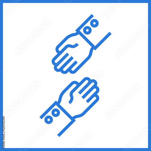Hands Helping Icon Design