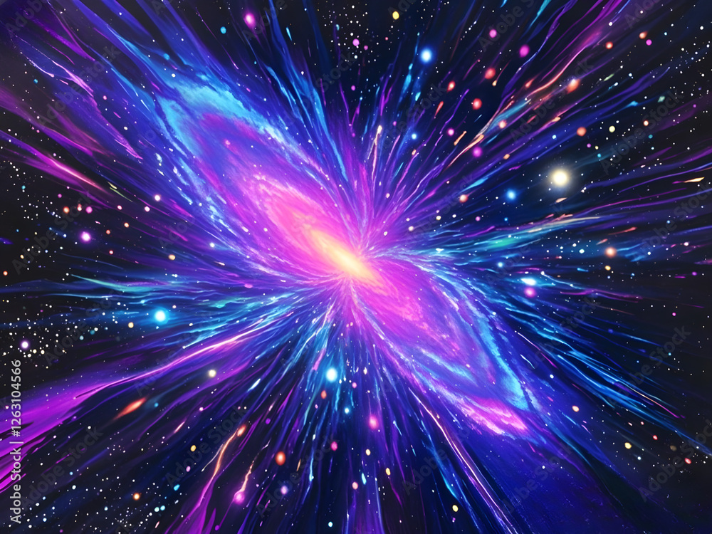 Naklejka premium abstract colorful background