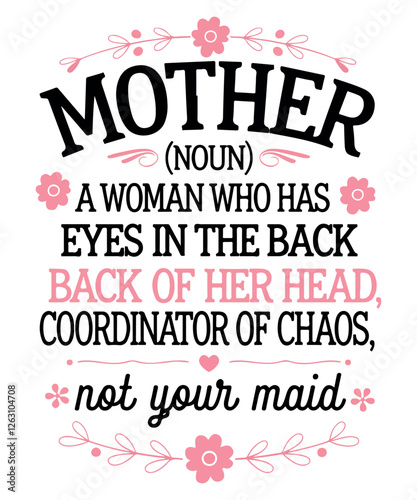 Mother Definition T-Shirt Design