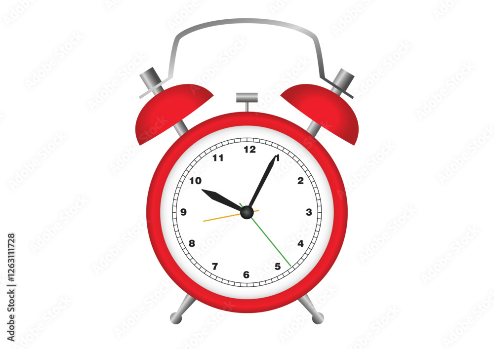 Vector illustration of alarm clock Vector illustration of alarm clock