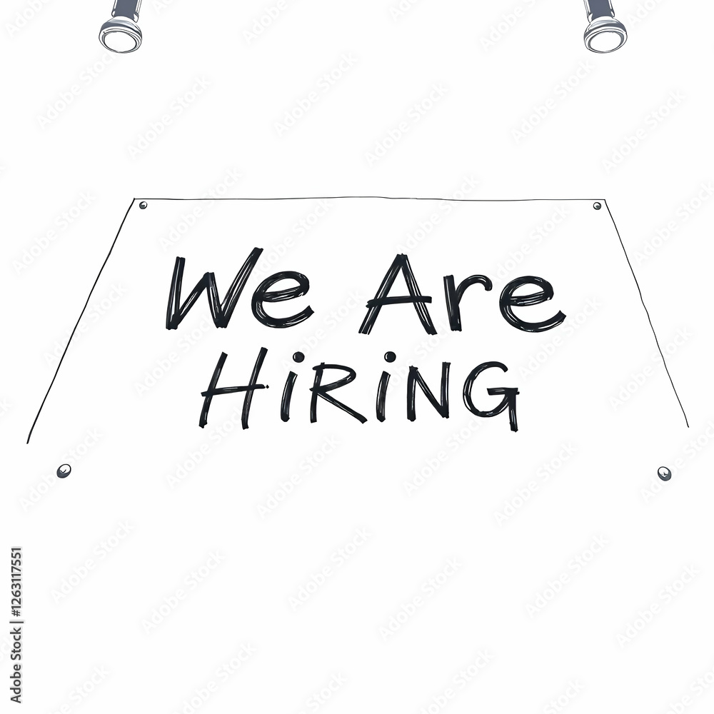 we are hiring text we are hiring text