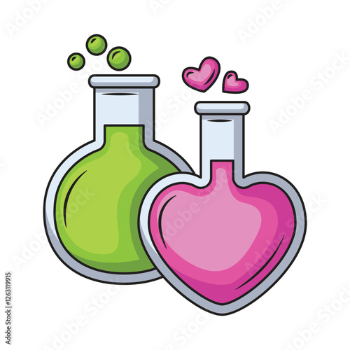 Magic potion icon design. Vector design